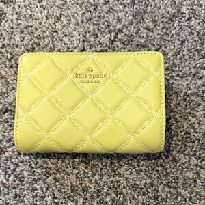 Kate Spade Lemon Quilted Wallet